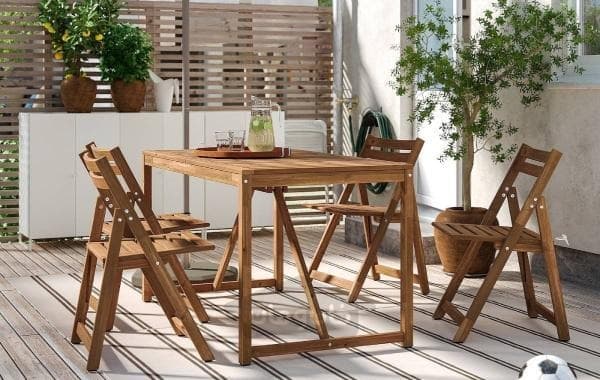 صندلی چوبی تاشو مسافرتی سبک و قابل حمل